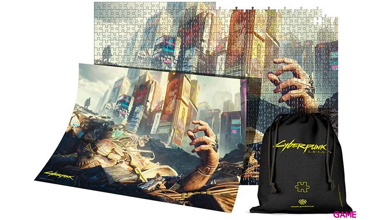Puzzle Cyberpunk 2077: Hand 1.000 piezas-0