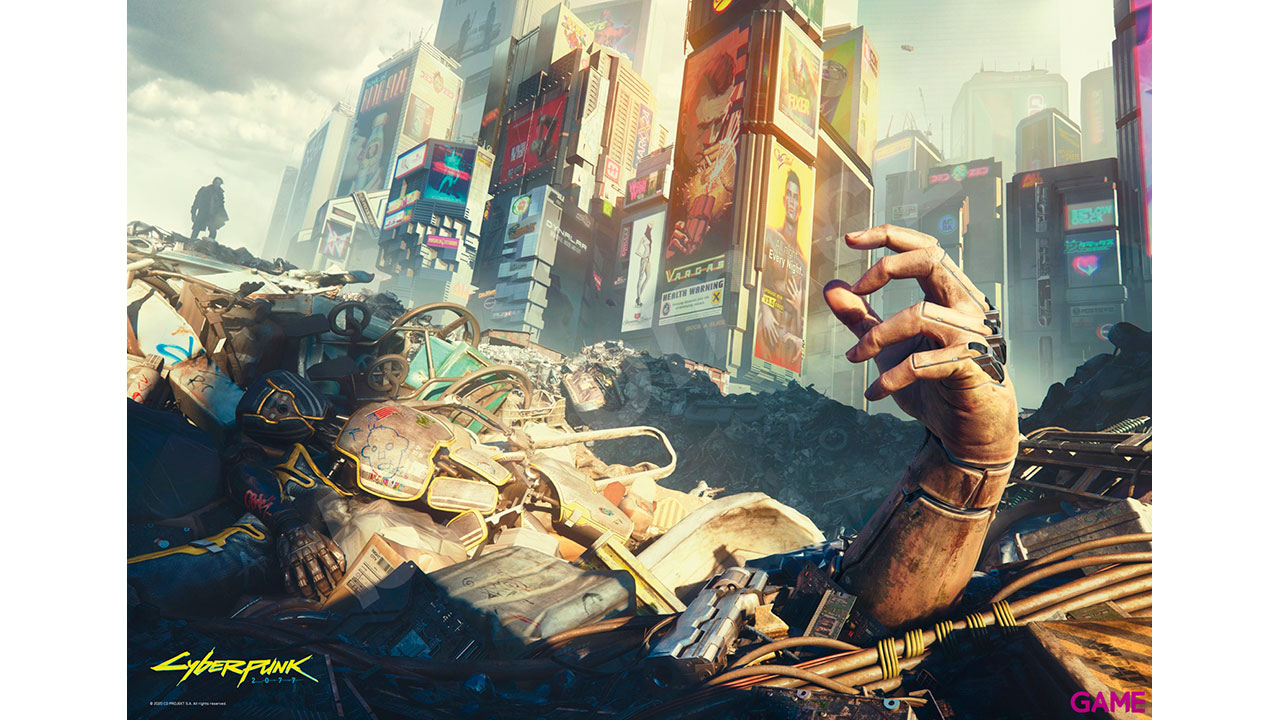 Puzzle Cyberpunk 2077: Hand 1.000 piezas-2