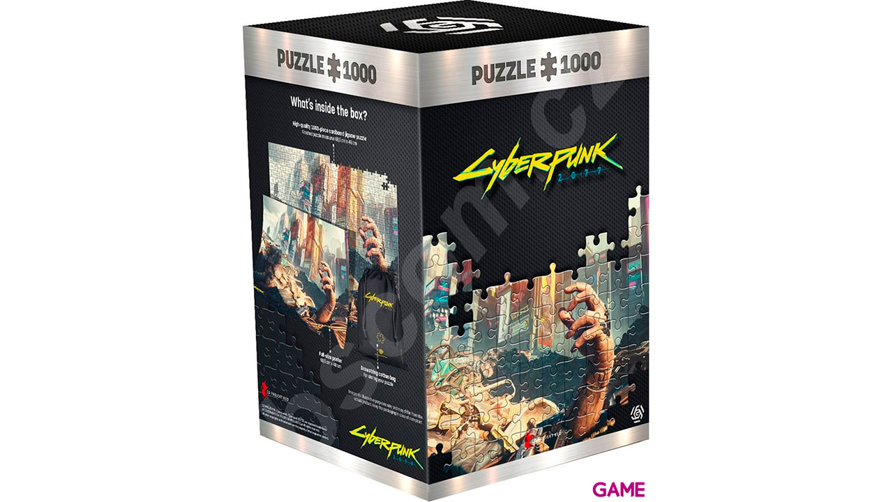 Puzzle Cyberpunk 2077: Hand 1.000 piezas-3