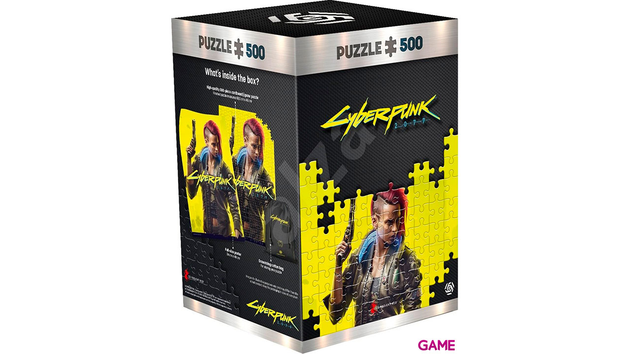 Puzzle Cyberpunk 2077: V Femenina 500 piezas-3