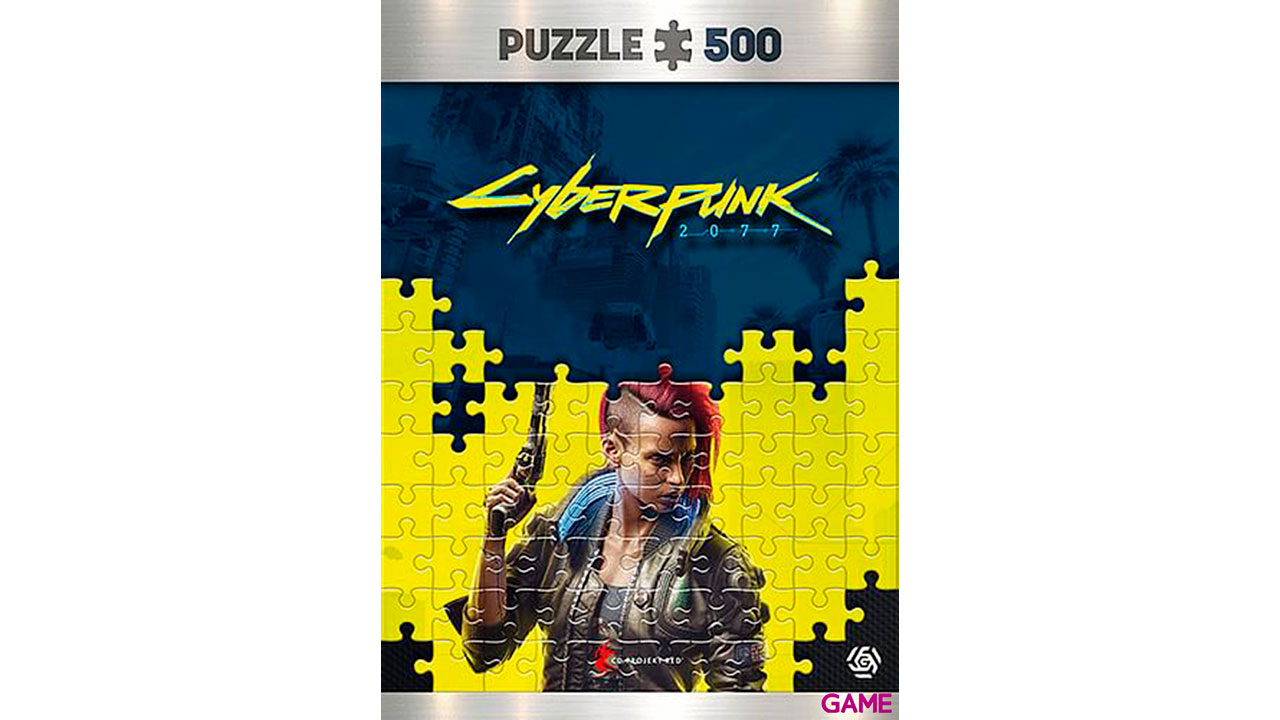 Puzzle Cyberpunk 2077: V Femenina 500 piezas-4