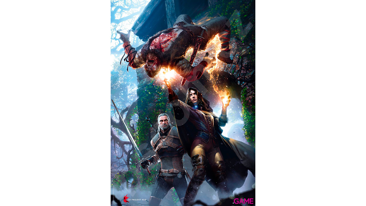 Puzzle The Witcher: Yennefer 1.000 piezas-2