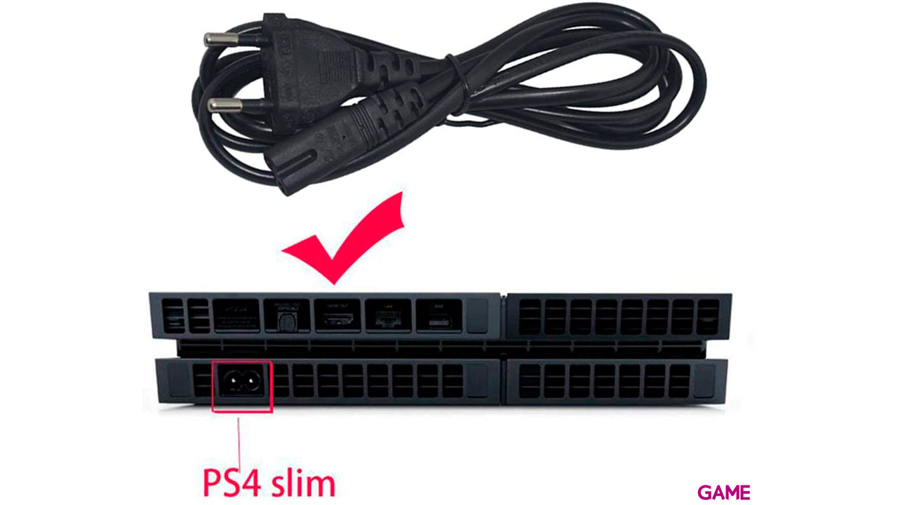 Cable Alimentacion PS2/PS3/PS4-3