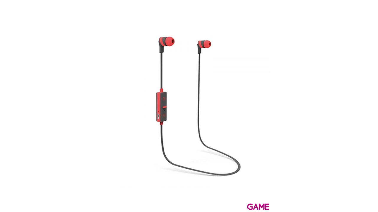 X-One ASBT1000R - Rojo - Bluetooth - Microfono - Auriculares In Ear-0
