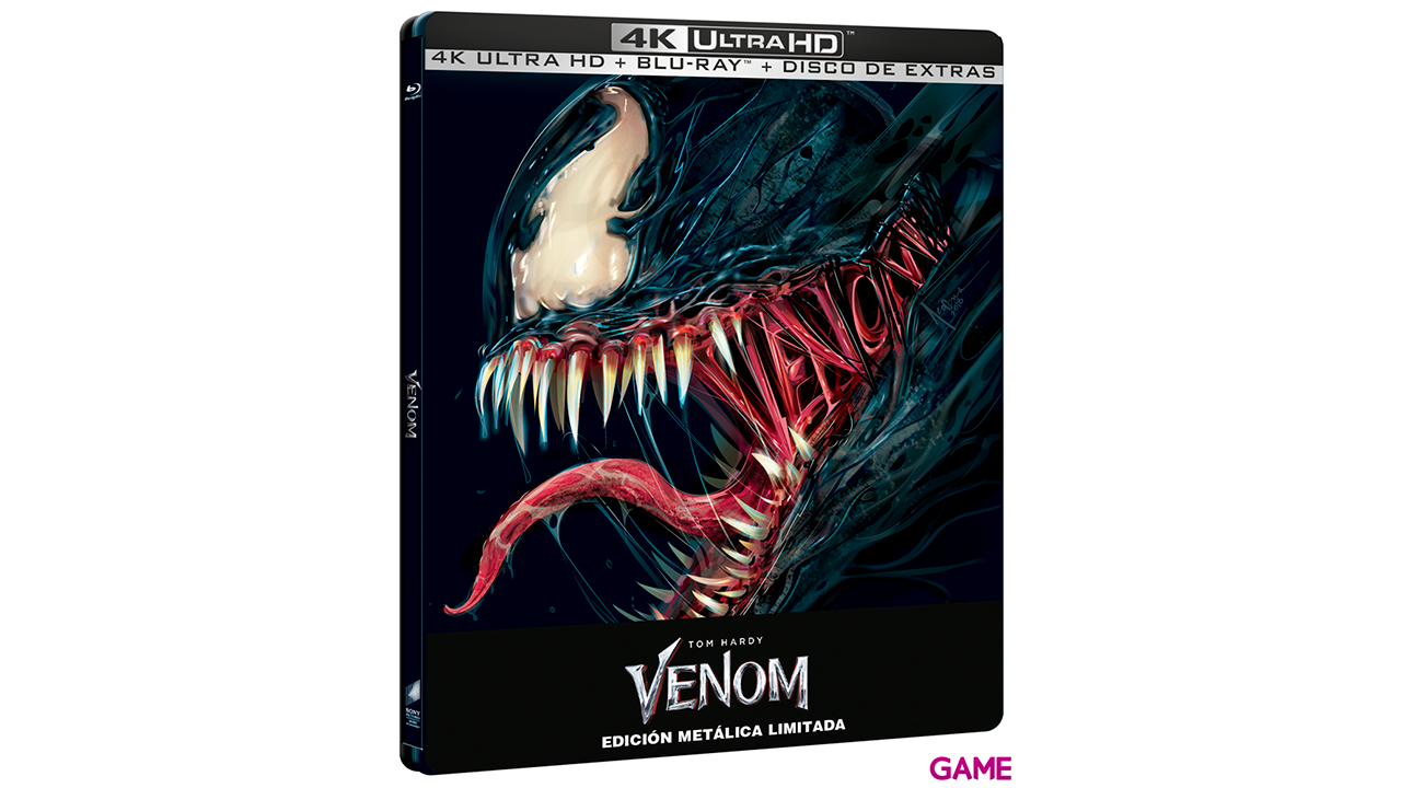 Venom 4K + BD + BD Extras - Edición Steelbook-0