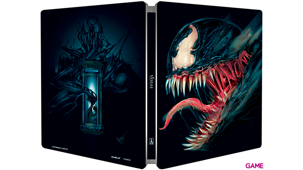 Venom 4K + BD + BD Extras - Edición Steelbook-1