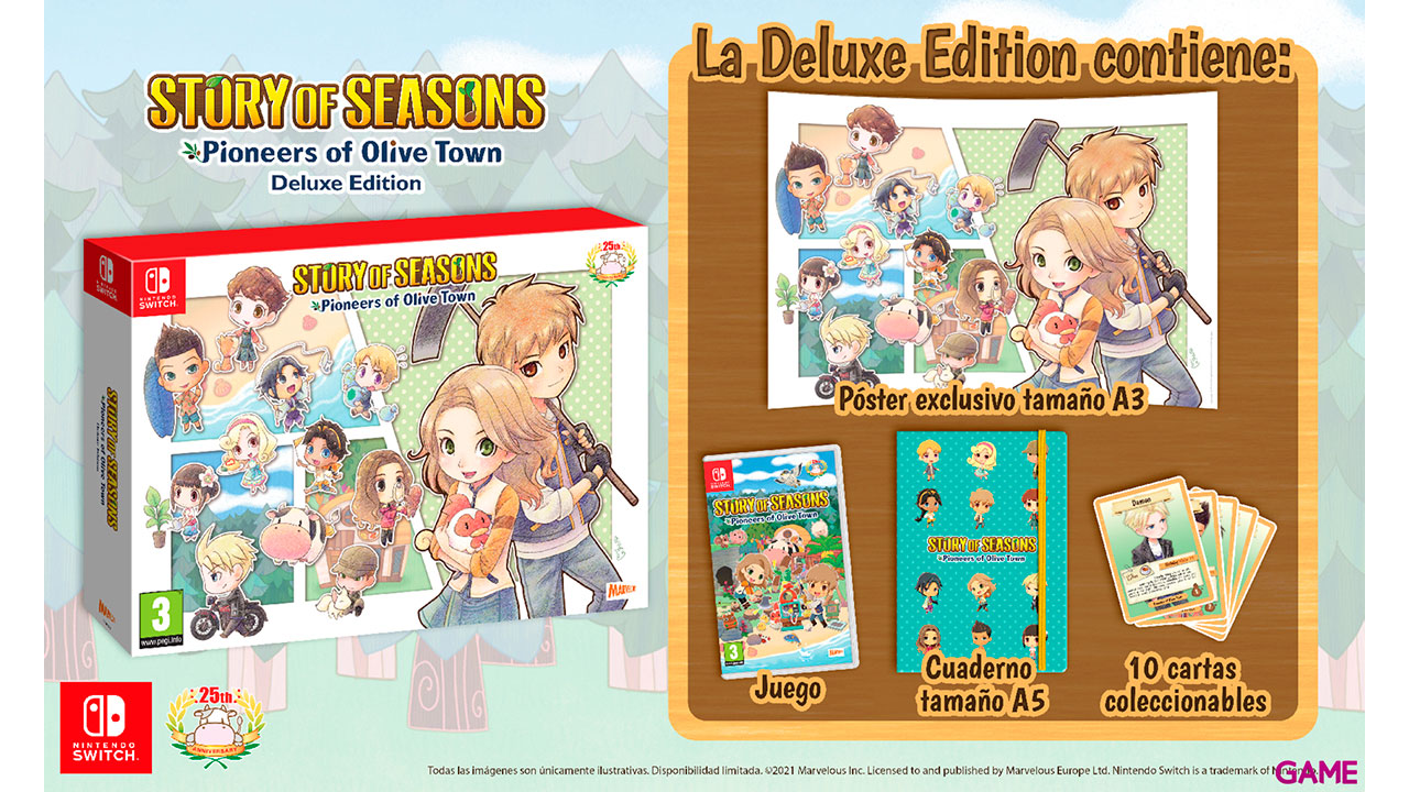 Story of Seasons: Pioneers of Olive Town Deluxe Edition-0