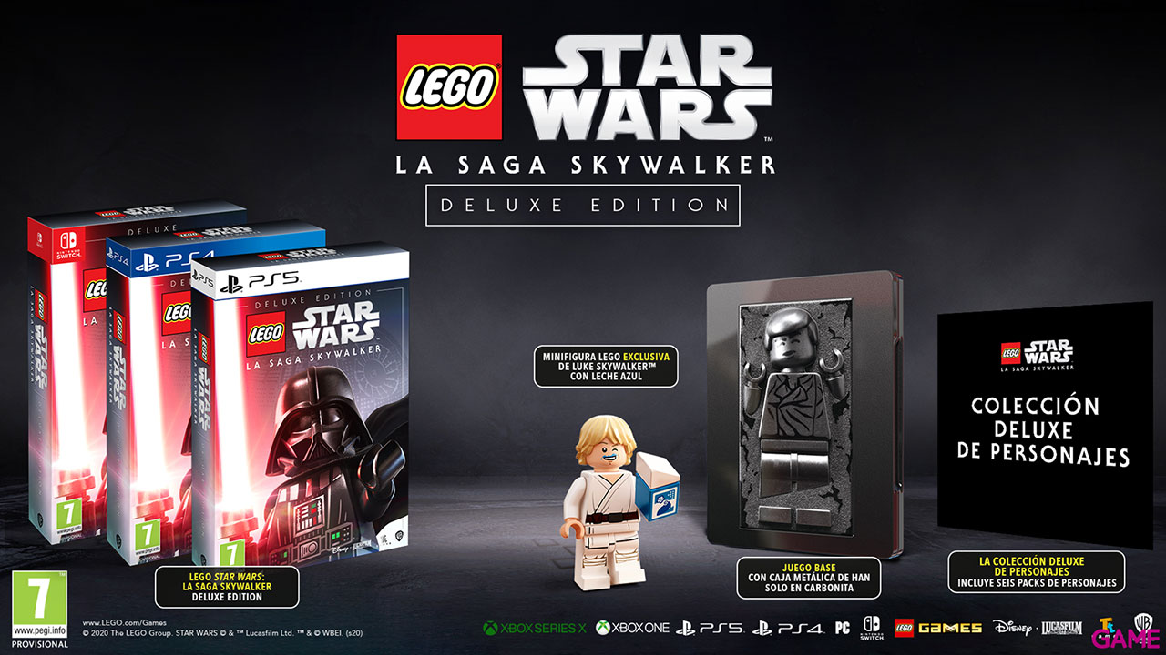 LEGO Star Wars: La Saga Skywalker DLX Carbonite