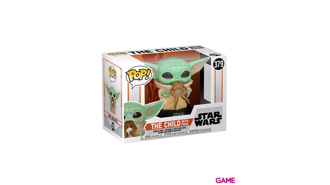 Figura POP Star Wars The Mandalorian: The Child with Frog-1