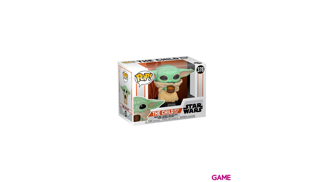 Figura POP Star Wars The Mandalorian: The Child with Cup-1