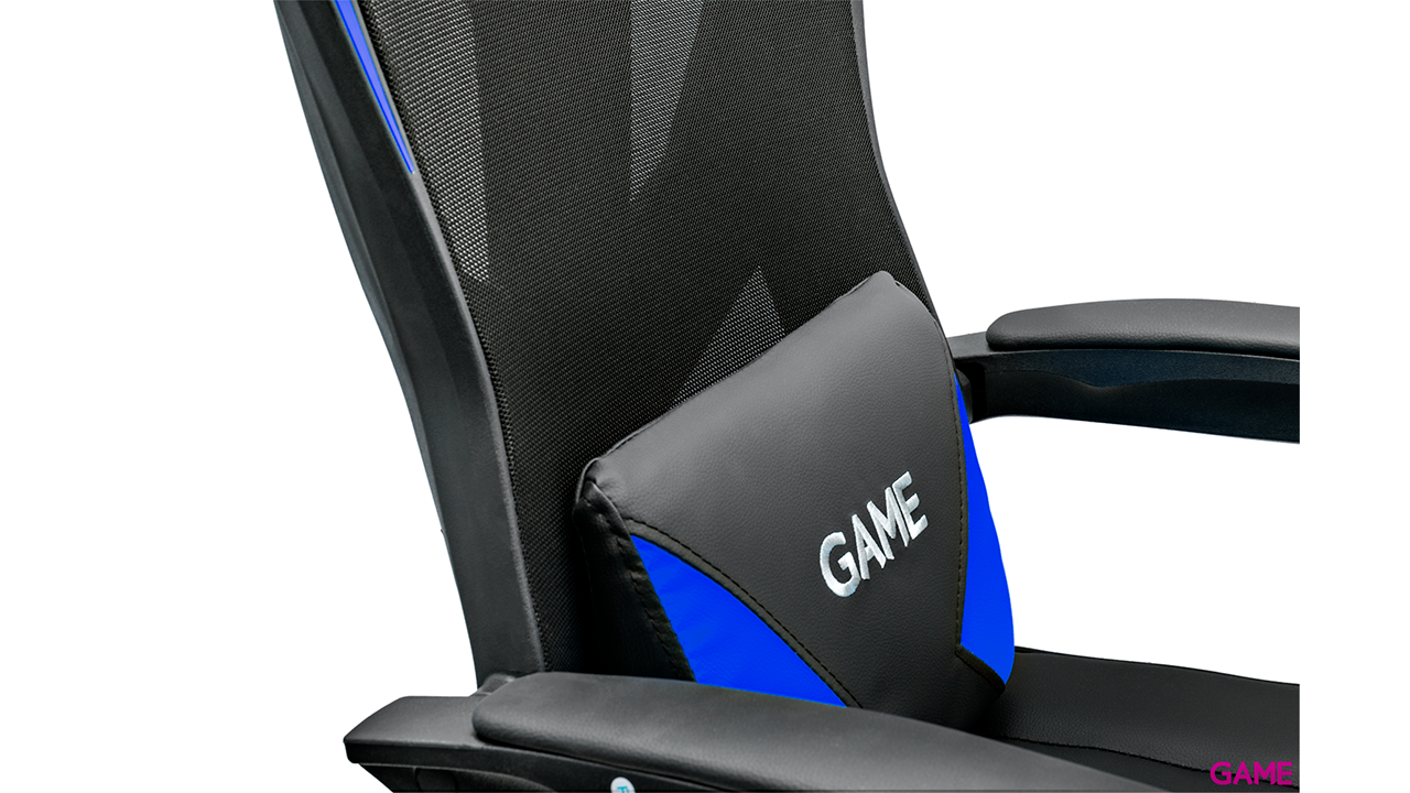 GAME Racing AIR AF210 Azul - Negro - Silla Gaming-9