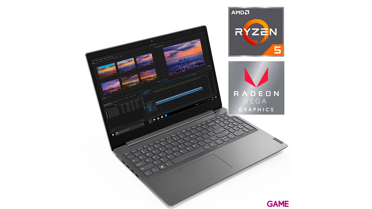 Lenovo V15-ADA - Ryzen 5-3500U - 8GB - 256GB SSD - 15,6´´ - W10 - Ordenador Portátil-0