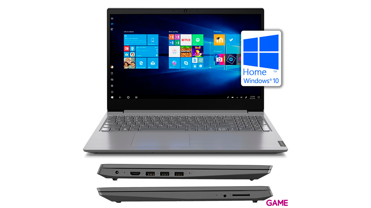 Lenovo V15-ADA - Ryzen 5-3500U - 8GB - 256GB SSD - 15,6´´ - W10 - Ordenador Portátil-1
