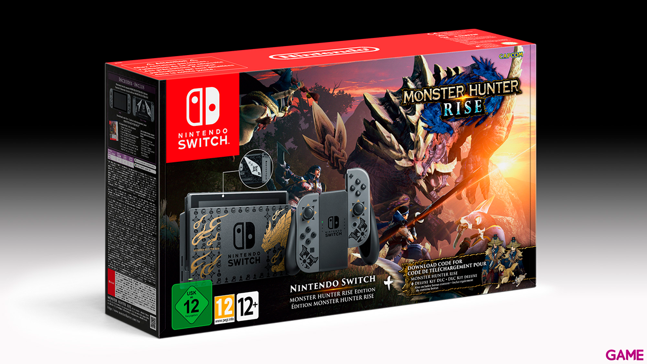 Nintendo Switch Edición Monster Hunter Rise-1