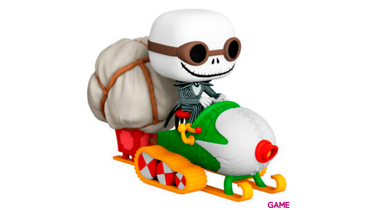 Figura POP Pesadilla Antes de Navidad S8: Jack Goggles & Snowmobile-0