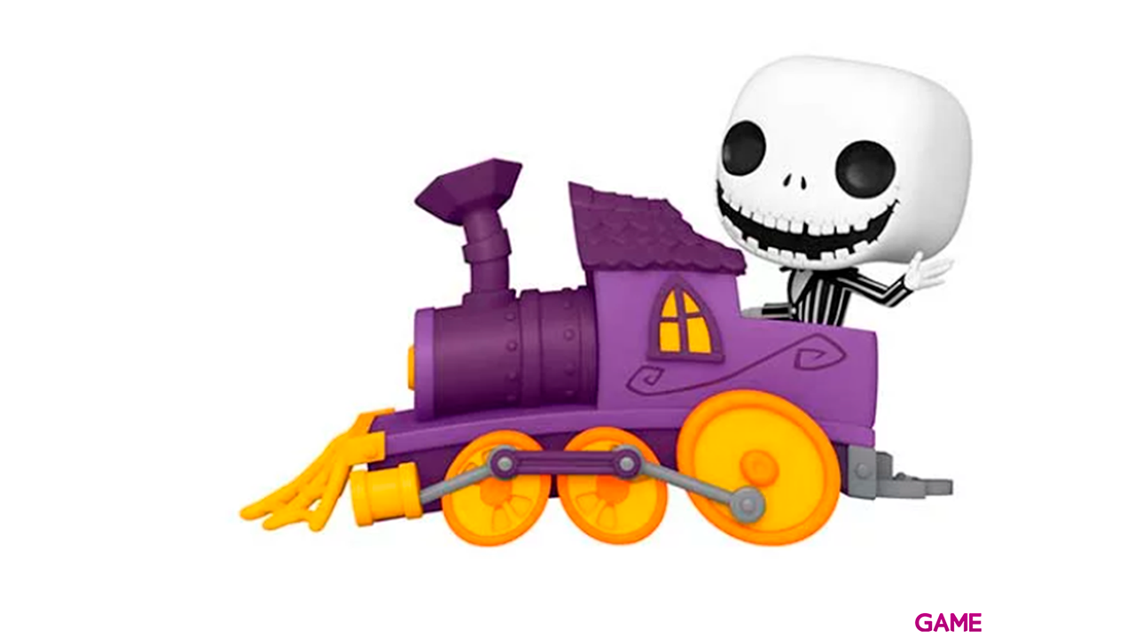 Figura POP Pesadilla Antes de Navidad S8: Jack in Train Engine-0