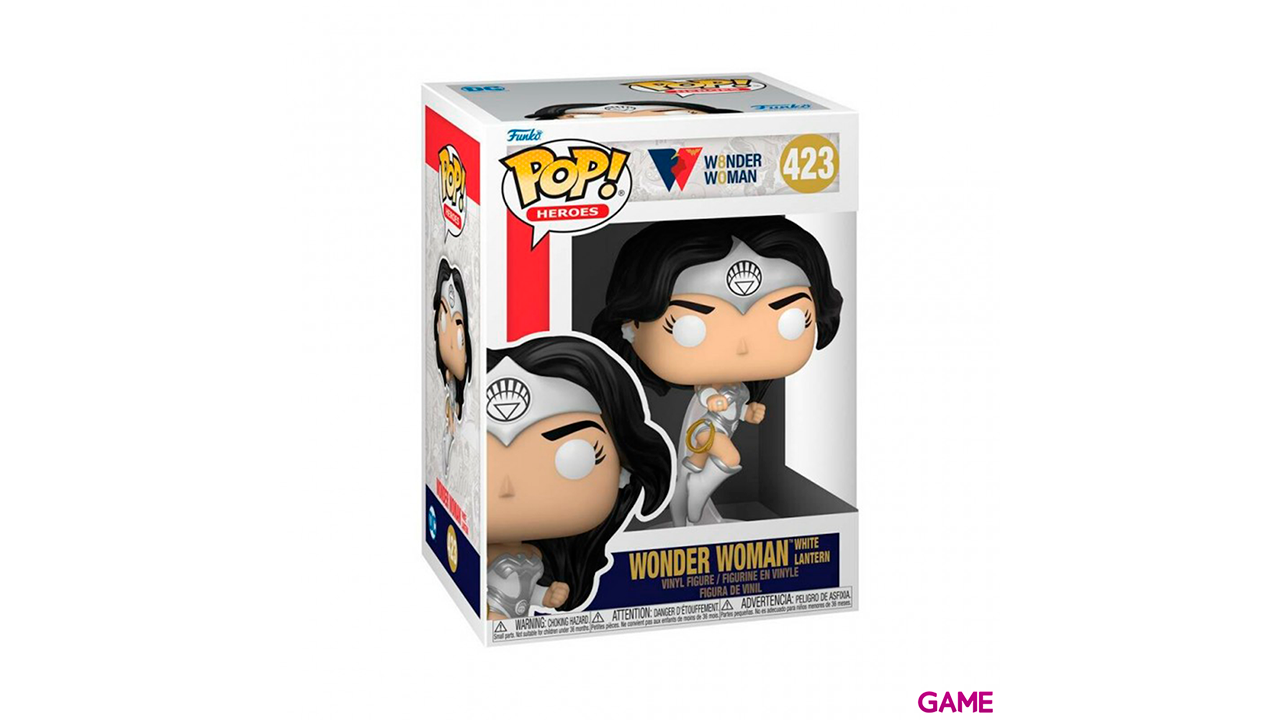 Figura POP Wonder Woman 80th: Wonder Woman con Linterna-1