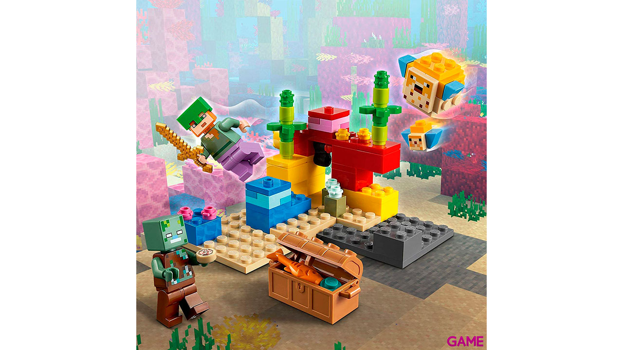 LEGO Minecraft: El Arrecife de Coral 21164-4