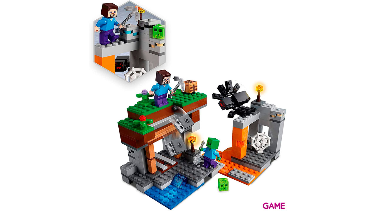 LEGO Minecraft: La Mina Abandonada-2