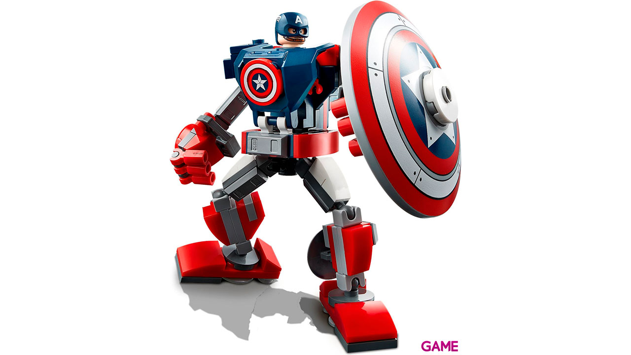 LEGO Marvel: Armadura Robótica del Capitán América 76168-0