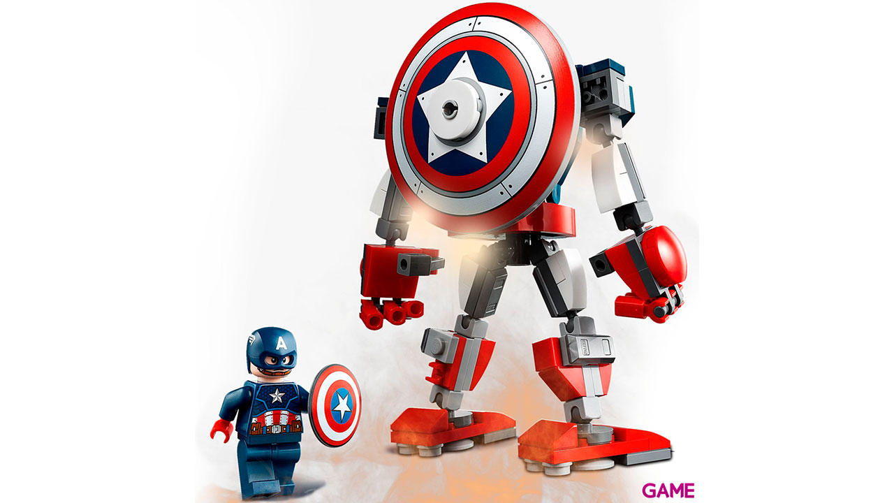 LEGO Marvel: Armadura Robótica del Capitán América 76168-1