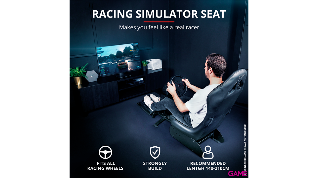 Trust GXT 1155 Rally Racing Simulator seat - Asiento Conducción-1