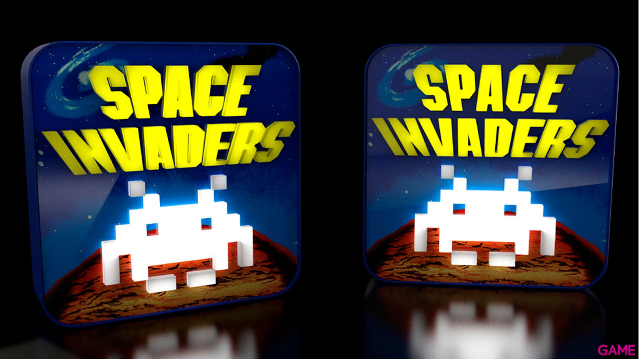 Lámpara 3D Space Invaders-0