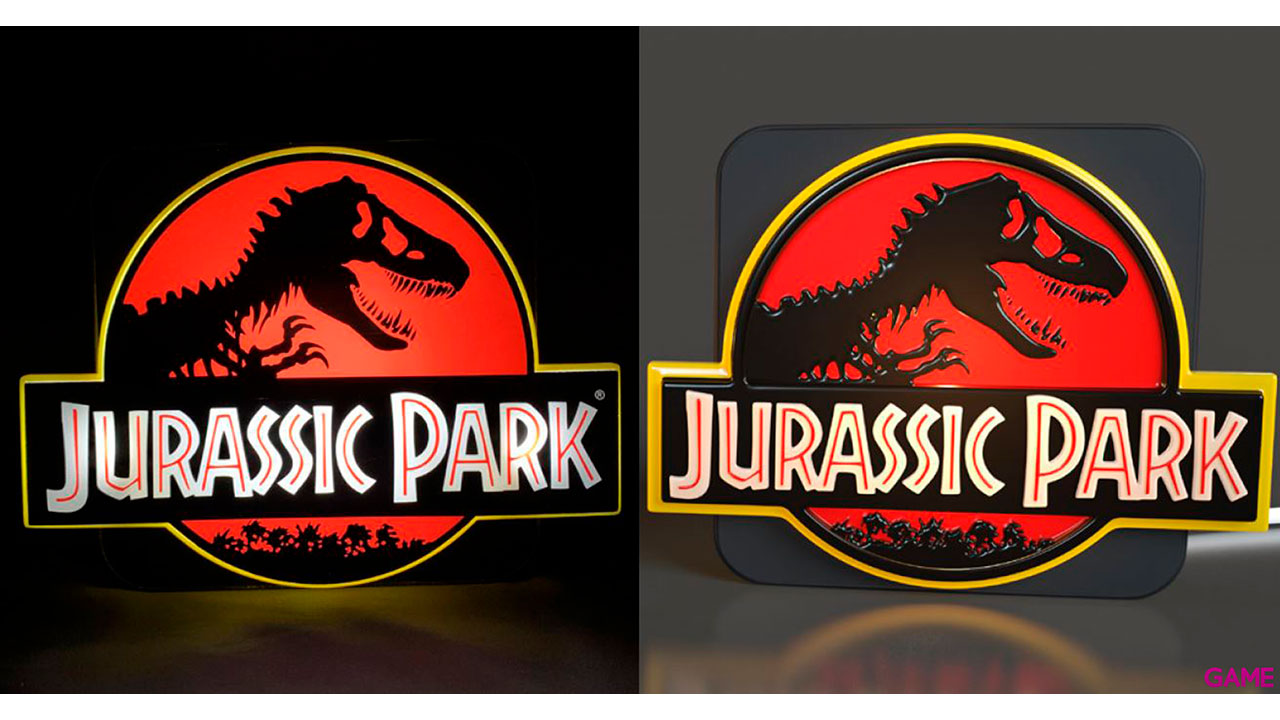Lámpara 3D Jurassic Park-0