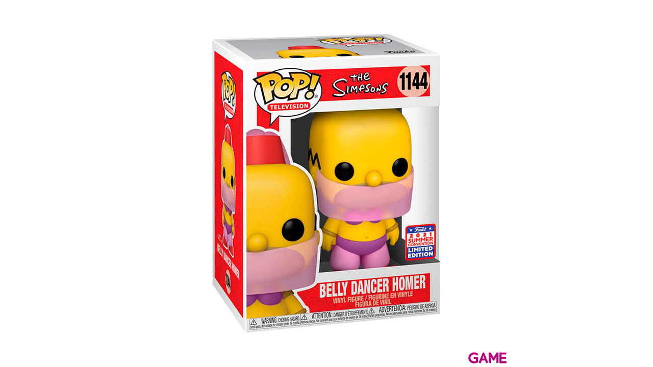 Figura POP Los Simpson: Belly Dancer Homer-1
