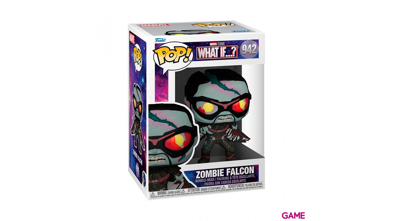 Figura POP Marvel What if: Zombie Falcon-1