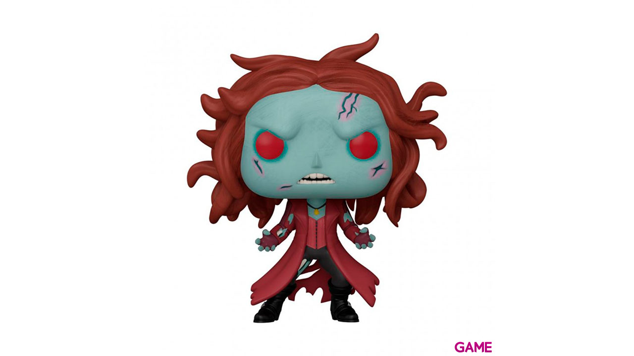 Figura POP Marvel What if: Zombie Bruja Escarlata-0