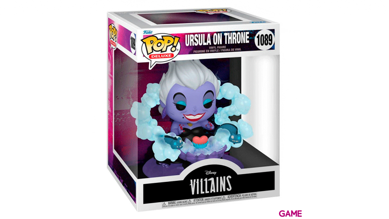 Figura POP Deluxe Disney Villanos: Ursula en Trono-1