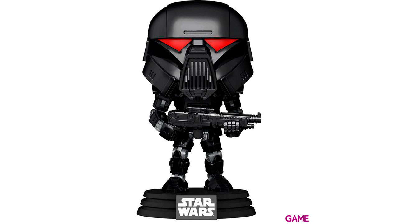 Figura POP Star Wars Mandalorian Dark Trooper Battle-1