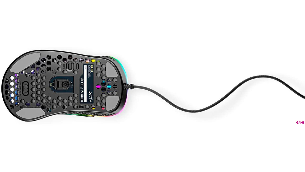 Xtrfy M4 Negro - Ratón Gaming-2