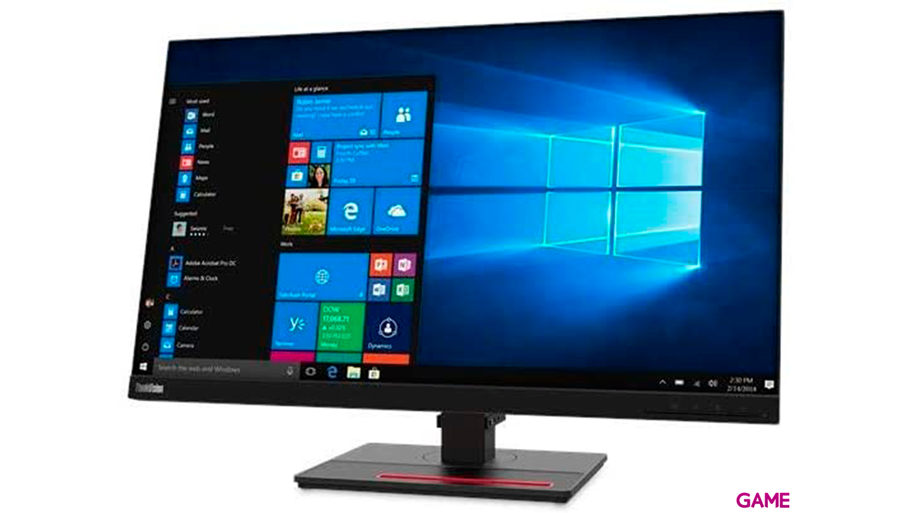 Lenovo ThinkVision T27H-20 - 27´´ - IPS - W2K QHD - Regulable - HUB USB 3.0 - Monitor-2