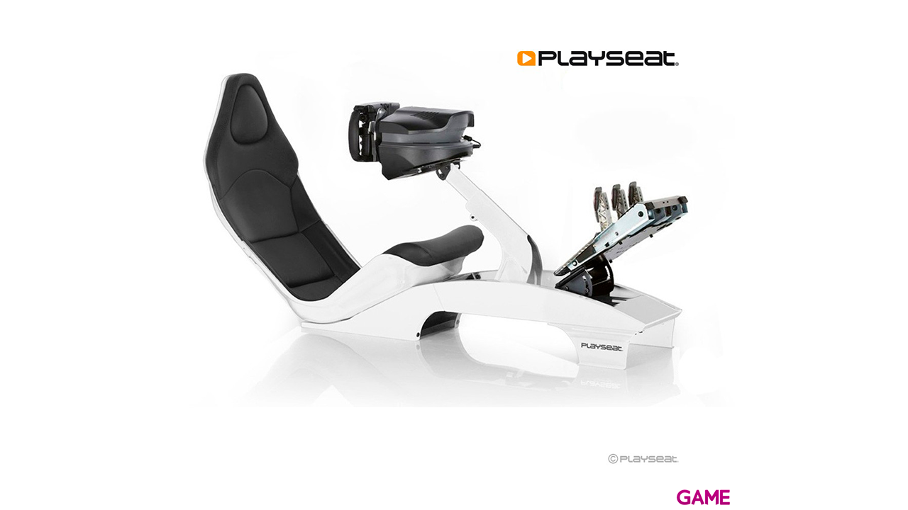 Playseat F1 Blanco ( 2 cajas) - Asiento Conducción-1