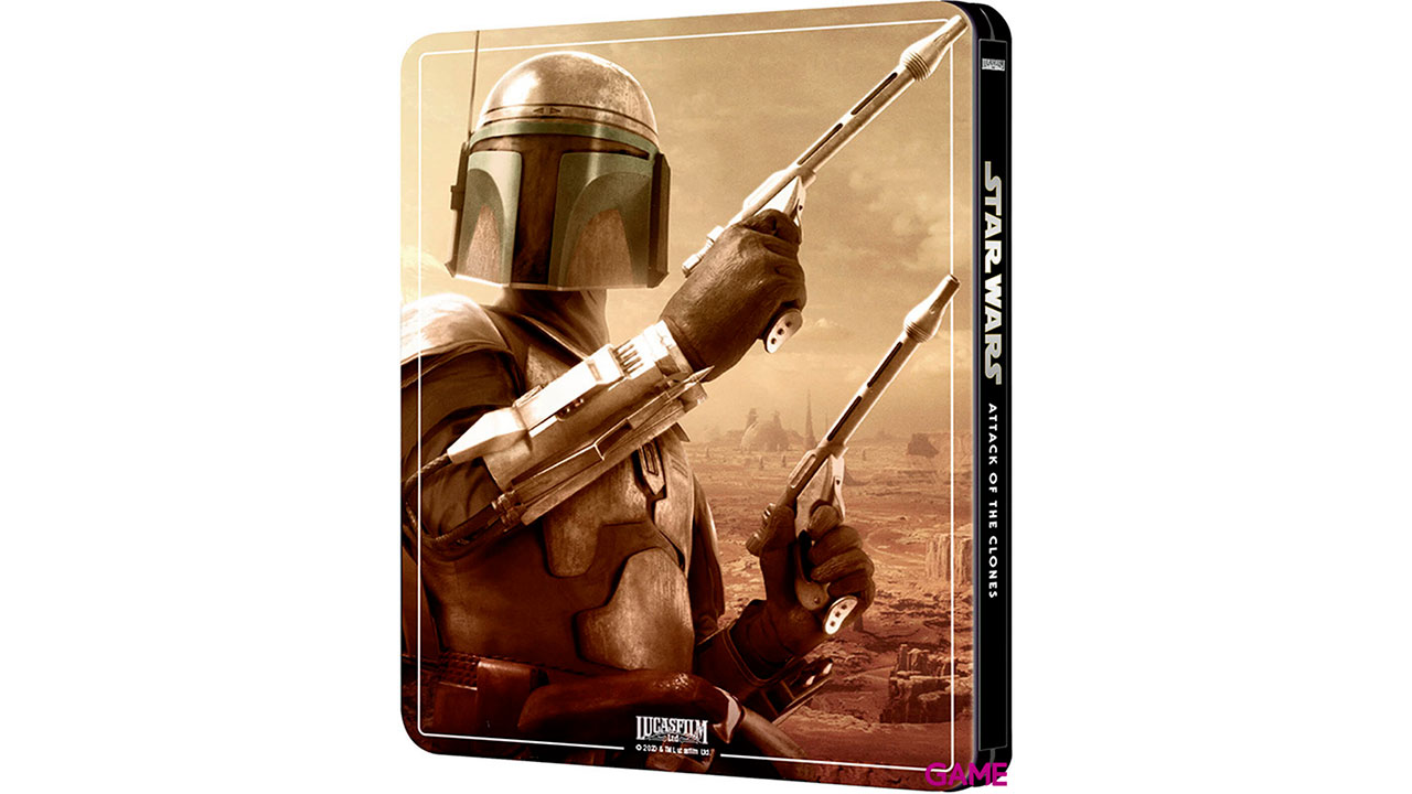 Star Wars El Ataque de los Clones Edición Steelbook 2021-2