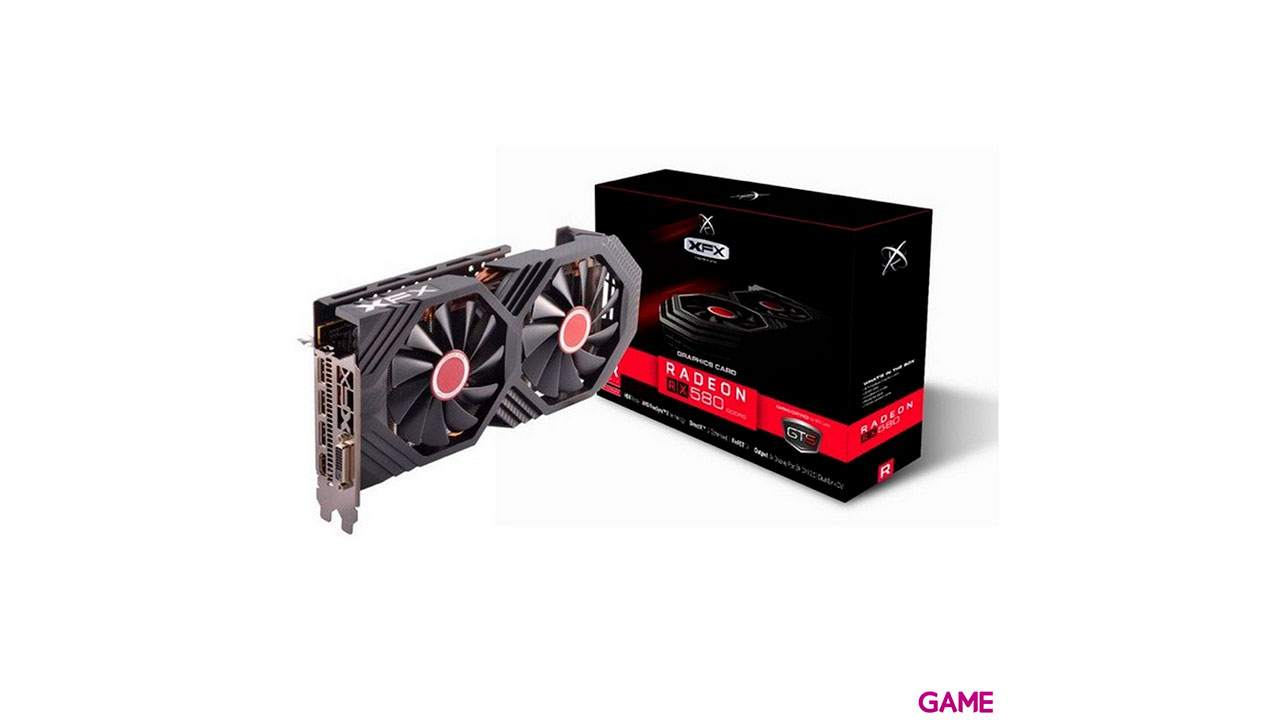 XFX AMD RX580 GTS Edition OC 8GB - Tarjeta Grafica Gaming-0