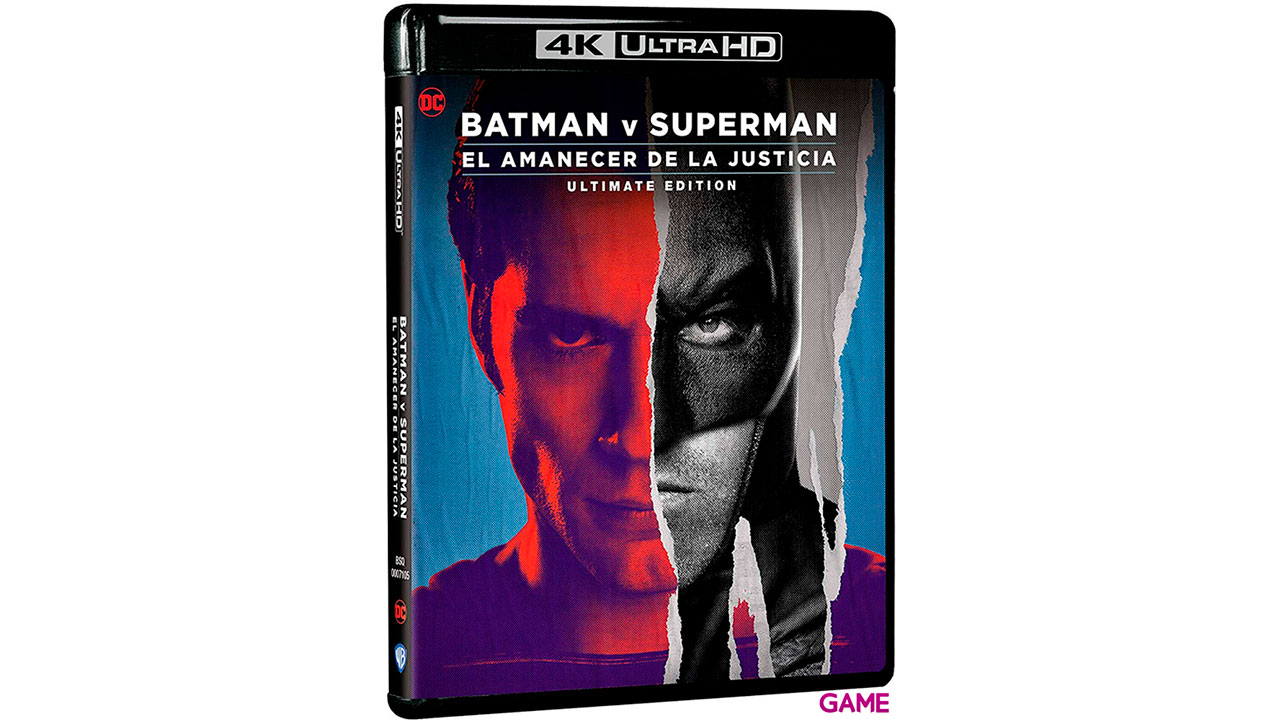 Batman VS Superman El Amanecer de la Justicia Ultimate Edition 4K. Peliculas:  