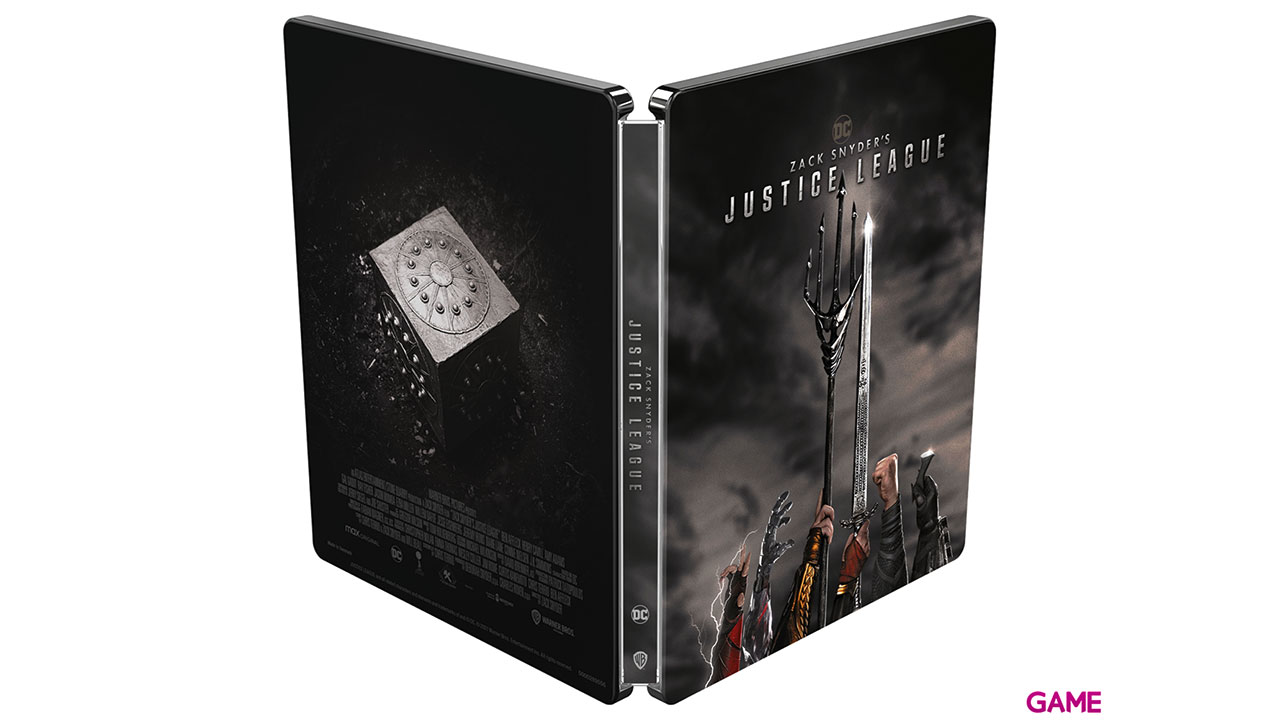 La Liga de la Justicia de Zack Snyder 4K Edición Steelbook-1
