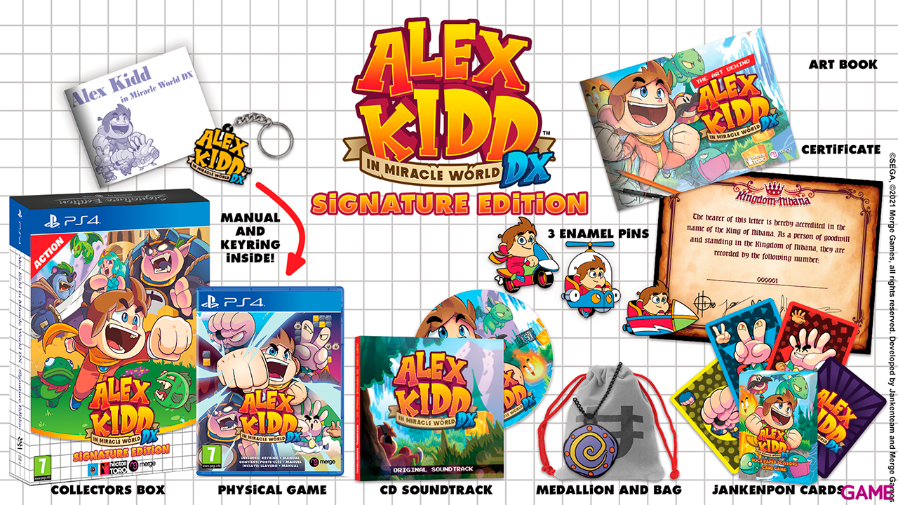 Alex Kidd in Miracle World DX Signature Edition-0