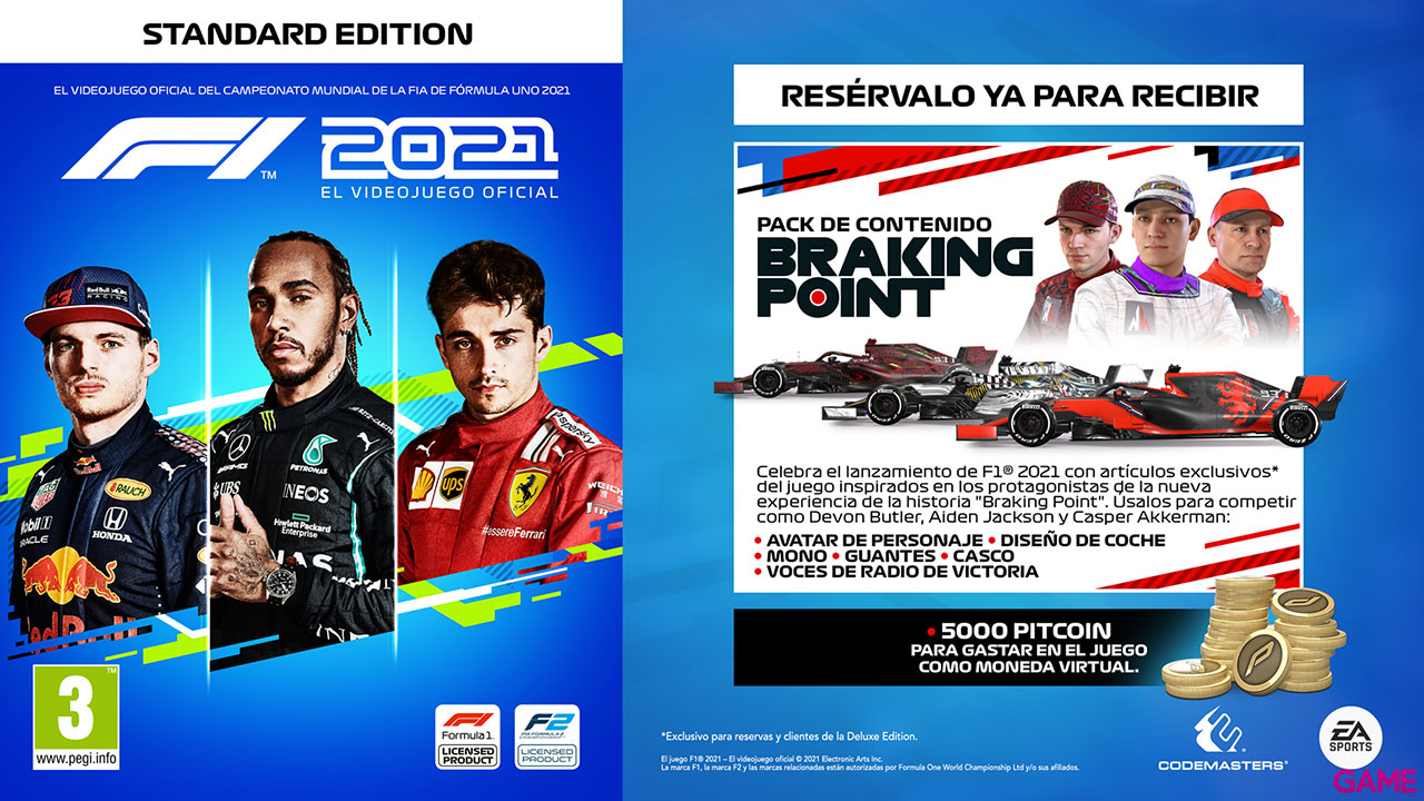 F1 2021. Playstation 4: GAME.es