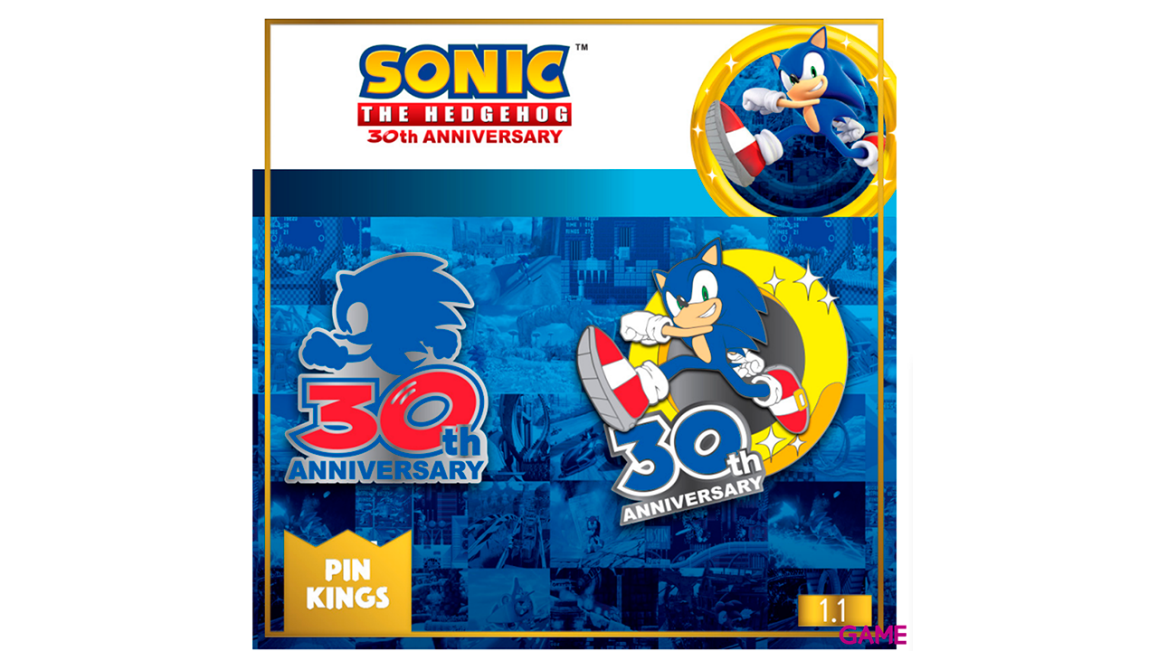 Pin Kings Sonic 30º Aniversario-0