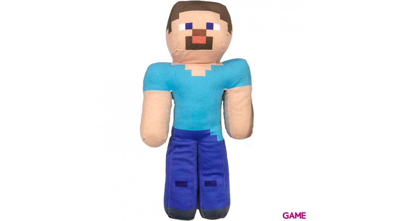 Peluche Minecraft 30cm: Steve