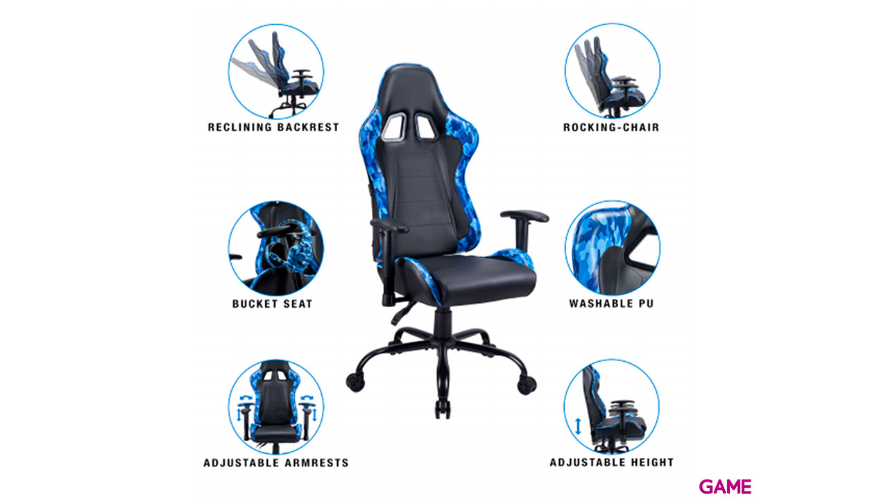 PRO WAR FORCE - Silla Gaming-0