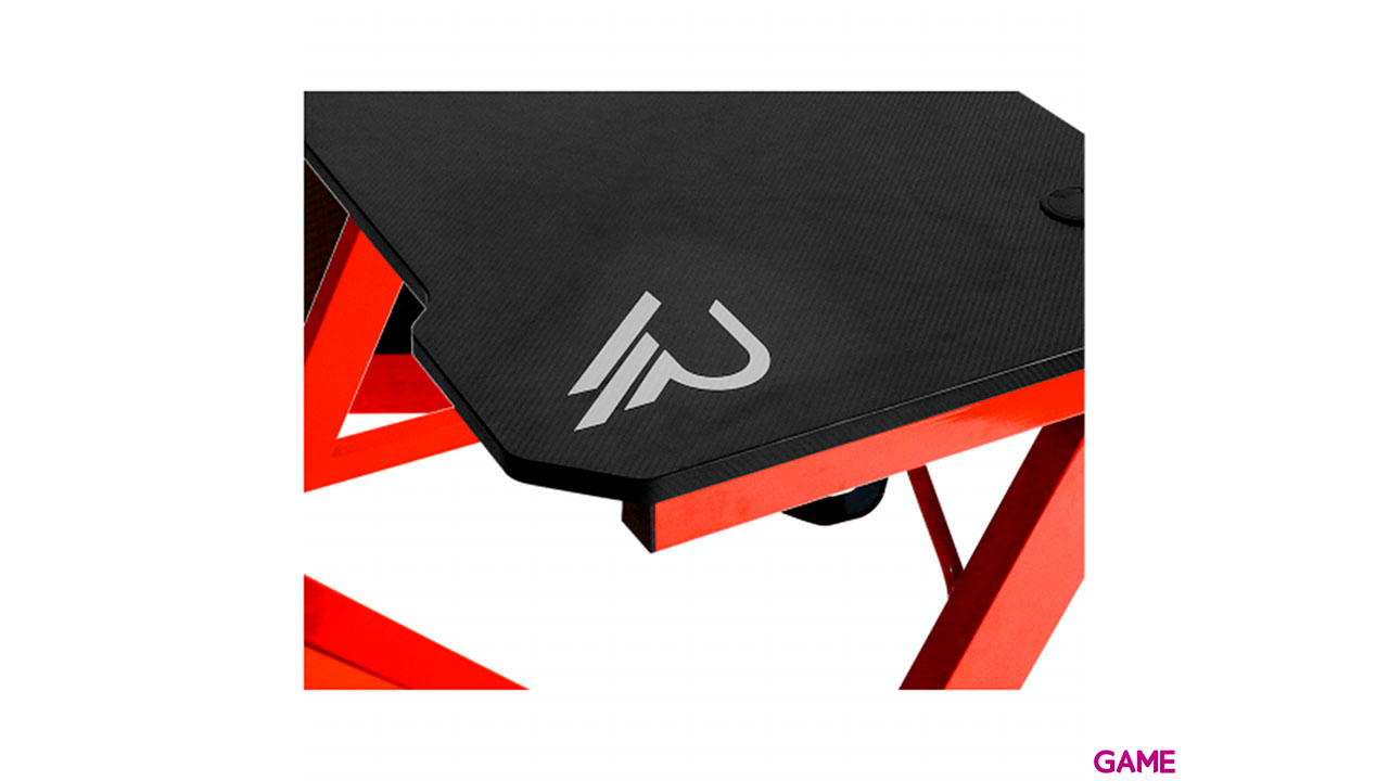 GAMING DESK - NEGRO-ROJO - Escritorio Gaming-0