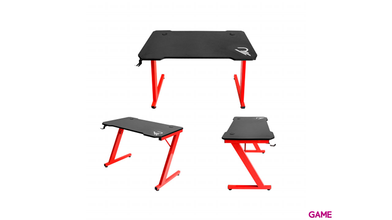 GAMING DESK - NEGRO-ROJO - Escritorio Gaming-1