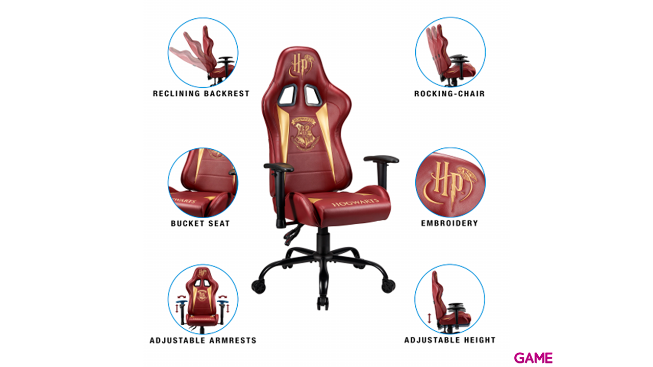 Subsonic Gaming Seat Pro Harry Potter - Silla Gaming-2