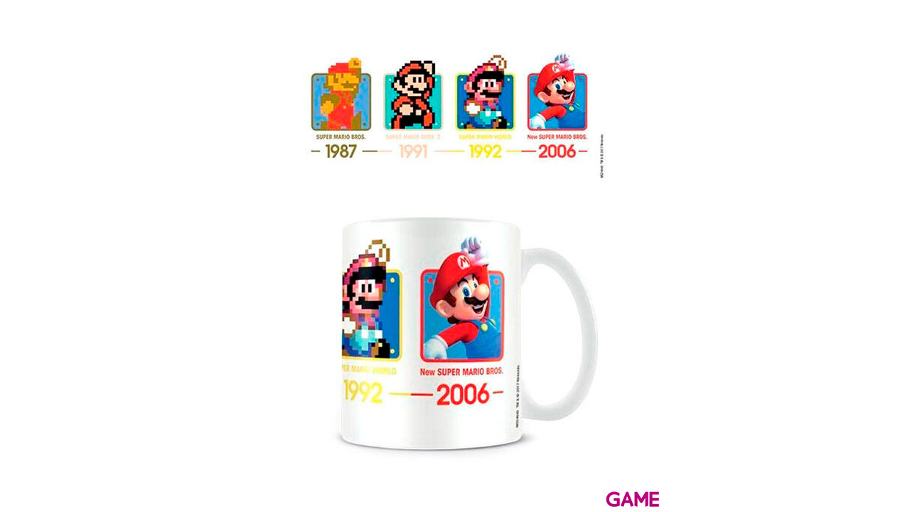 Taza Super Mario: Evolución-0