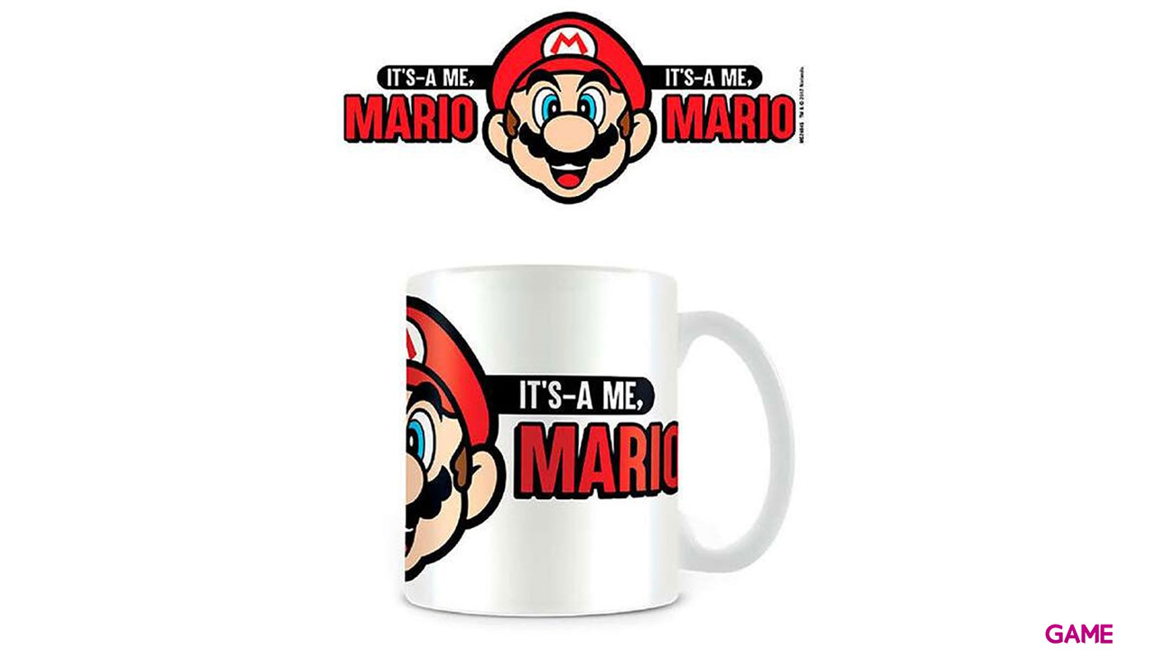 Taza Super Mario: It´s a me-0